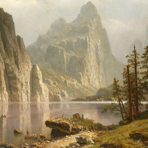 Albert Bierstadt, Merced River, Yosemite Valley