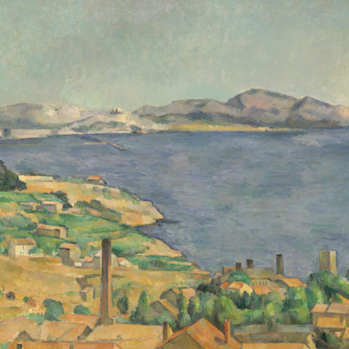 Paul Cézanne, The Gulf of Marseilles Seen from L'Estaque, ca. 1885