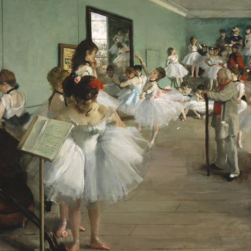 Edgar Degas, The Dance Class, 1874