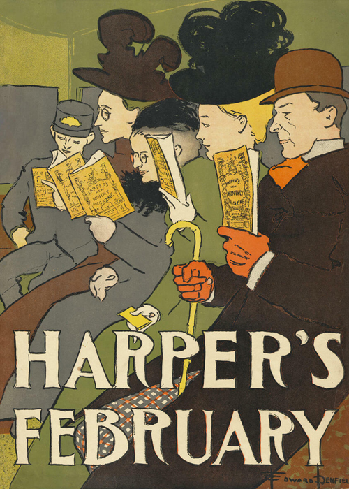 Edward Penfield, Harper’s, February, 1897