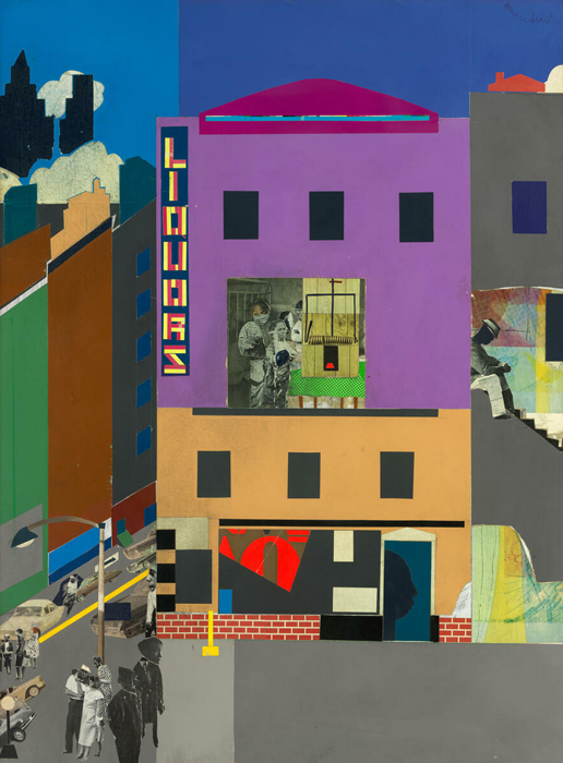 Romare Bearden, The Block (panel number one of six)