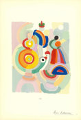 Sonia Delaunay - Plate 7 from Sonia Delaunay: Ses peintures, Ses objets, Ses tissus simultanés, Ses modes
