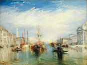Joseph Mallord William Turner - Venice, from the Porch of Madonna della Salute