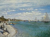 Claude Monet - Regatta at Sainte-Adresse