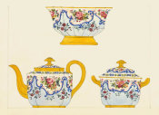 French, 19th century - Porcelain Designs (detail)