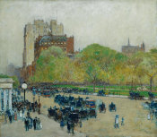 Childe Hassam - Spring Morning in the Heart of the City