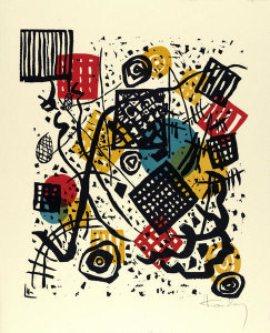 Vasily Kandinsky - Kleine Welten V (Small Worlds V)