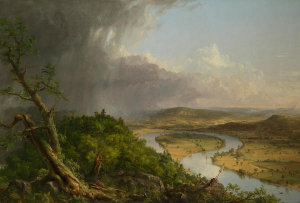 Thomas Cole - View from Mount Holyoke after a Thunderstorm - The Oxbow