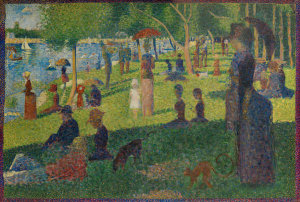 Georges Seurat - Study for "A Sunday on La Grande Jatte"
