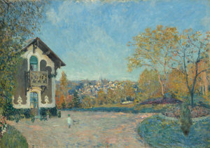 Alfred Sisley - View of Marly-le-Roi from Coeur-Volant