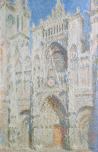 Claude Monet - Rouen Cathedral: The Portal (Sunlight)
