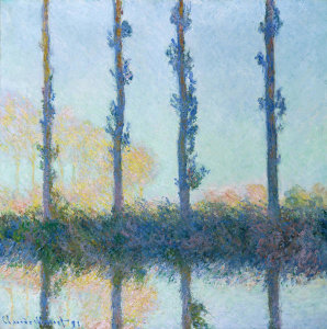 Claude Monet - The Four Trees