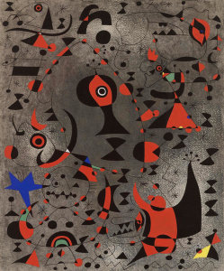 Joan Miró - Constellation: Toward the Rainbow, 1941