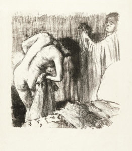 Edgar Degas - After the Bath III, 1891–92