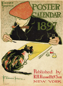 Edward Penfield - Poster Calendar 1897: Cover, 1896