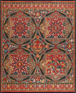 Central Tibet - Four Mandalas of the Vajravali Series