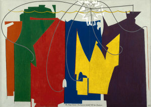 Man Ray - The Rope Dancer Accompanies Herself with Her Shadows, 1916