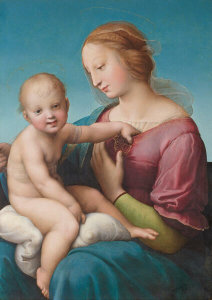 Raphael - The Virgin and Child (The Niccolini-Cowper Madonna; The Large Cowper Madonna)