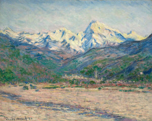Claude Monet - The Valley of the Nervia, 1884