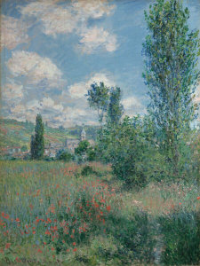 Claude Monet - View of Vétheuil, 1880