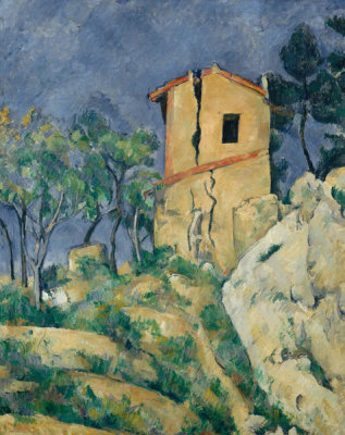 Paul Cézanne - The House with the Cracked Walls