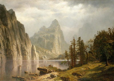 Albert Bierstadt - Merced River, Yosemite Valley