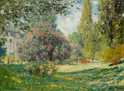 Claude Monet - Landscape: The Parc Monceau