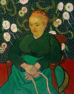 Vincent van Gogh - La Berceuse (Woman Rocking a Cradle)