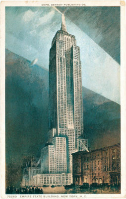 Detroit Publishing Company - Empire State Building, New York, NY