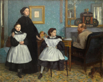 Edgar Degas - Family Portrait (The Bellelli Family), 1858–69​