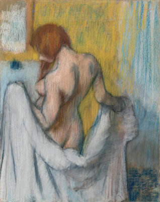 Edgar Degas - Woman with a Towel, 1894 or 1898