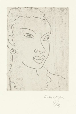 Henri Matisse - Martiniquaise, study for “Fleurs du Mal”