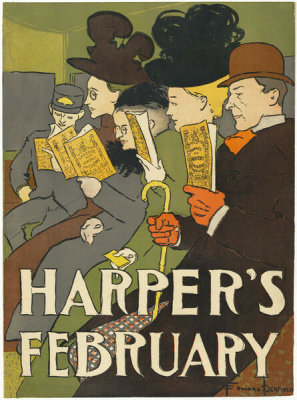 Edward Penfield - Harper’s, February, 1897