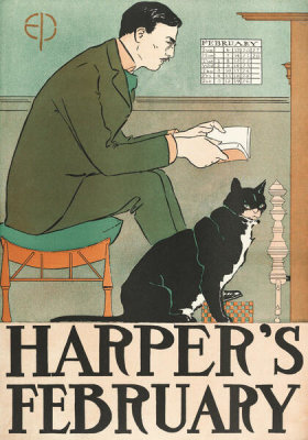 Edward Penfield - Harper’s, February, 1898
