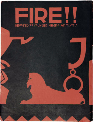 Aaron Douglas - Cover of Fire!!: A Quarterly Devoted to the Younger Negro Artists, 1926