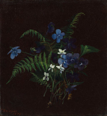 Fidelia Bridges - Still Life, 1870