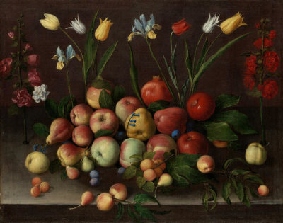 Orsola Maddalena Caccia - Fruit and Flowers, ca. 1630