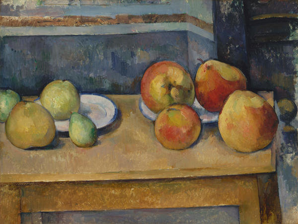 Still Life With Apples And Pears By Paul Cézanne 